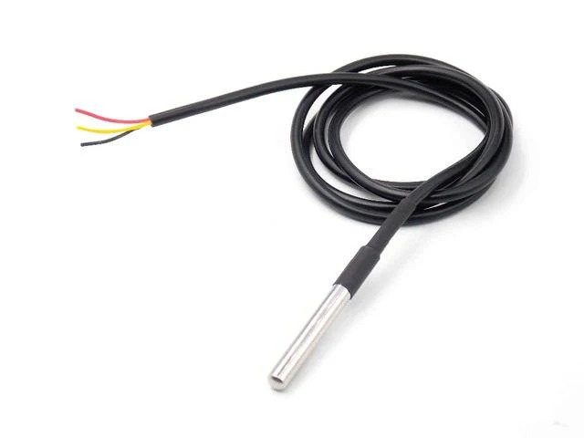 Picture of Waterproof DS18B20 Digital temperature sensor(Black)