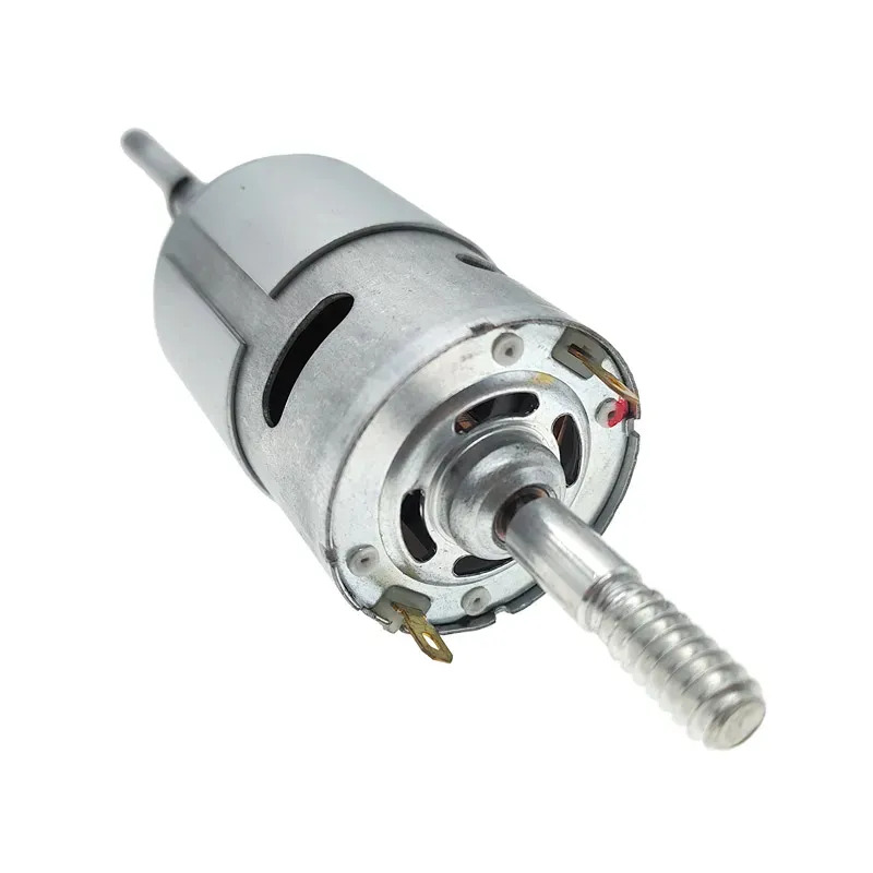 Picture of RS555 12V DC Motor for Oscillating Fans – 15W Extended Shaft(Grey)
