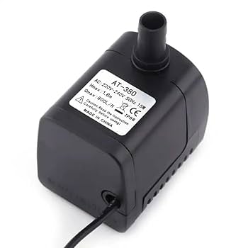 Picture of 25w Mini Submersible Water Pump Ideal for Fish Tank & Aquarium | Air Cooler Pump(Black)