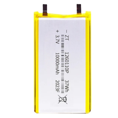 Picture of 3.7V 10000mAh 1260110 Lithium Polymer Battery Li-Po Battery Cell – Slim, Lightweight, and Long-Lasting Power Solution for DIY Projects, Robotics,  Portable Devices.(Multicolor)