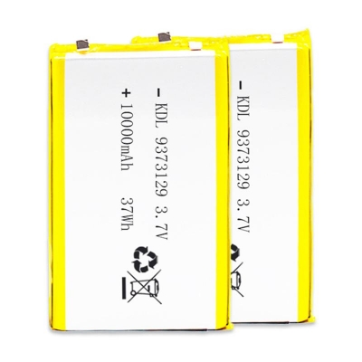 Picture of 3.7V 10000mAh 9373129  High-Capacity Rechargeable LiPo Battery – Long-Lasting Power for Drones, Power Banks & Portable Electronics(Silver)