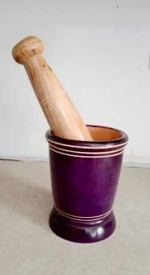 Picture of COLORFUL 5 INCH WoodEen hand made Hamandista big size  Kitchen Accessories - Kitchen Accessories - Multicolor