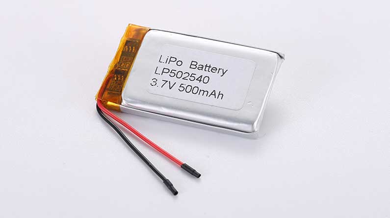 Picture of 3.7V 500mAh Li-Po Rechargeable Battery – 1S Lithium Polymer Cell(Grey)