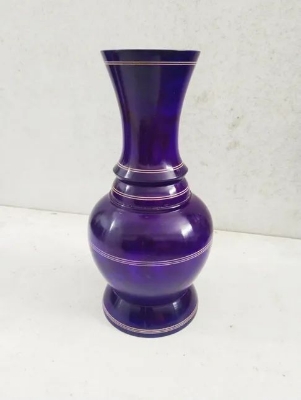 Picture of Colorful 10 Inch wooden flower vase classic style/ wooden craft vase /home decor wood flower vases - Multicolor