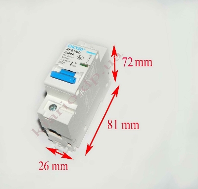 Picture of DC B200A DC Circuit Breaker – 12V–125V DC MCB for Solar, Battery & Industrial Use(White)