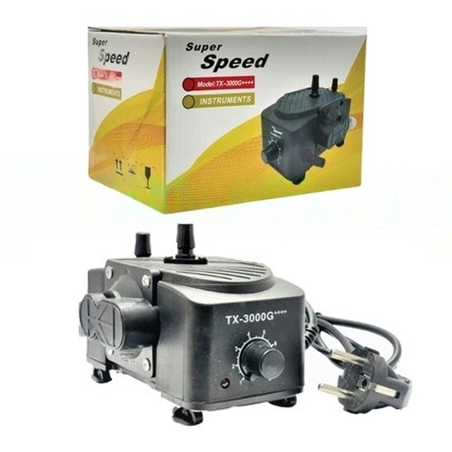 Picture of Super Speed TX-3000G High Pressure Gas/Air Pump – Mini Compressor for  Air Boosting(Black)