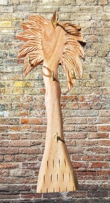 Picture of Wooden Hanging Key Holder  ( Guitar Shape ) - Multicolor