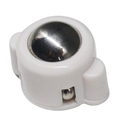 Picture of 3PI Mini Ball Caster Wheel for Robot Car | Universal Stainless Steel Caster for DIY & Line Follower Robots(White)
