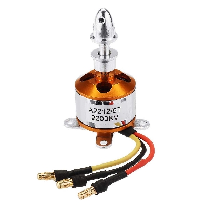 Picture of A2212 2200KV Brushless Motor for Drone Quadcopter, Aircraft & RC Helicopter |x(Orange)