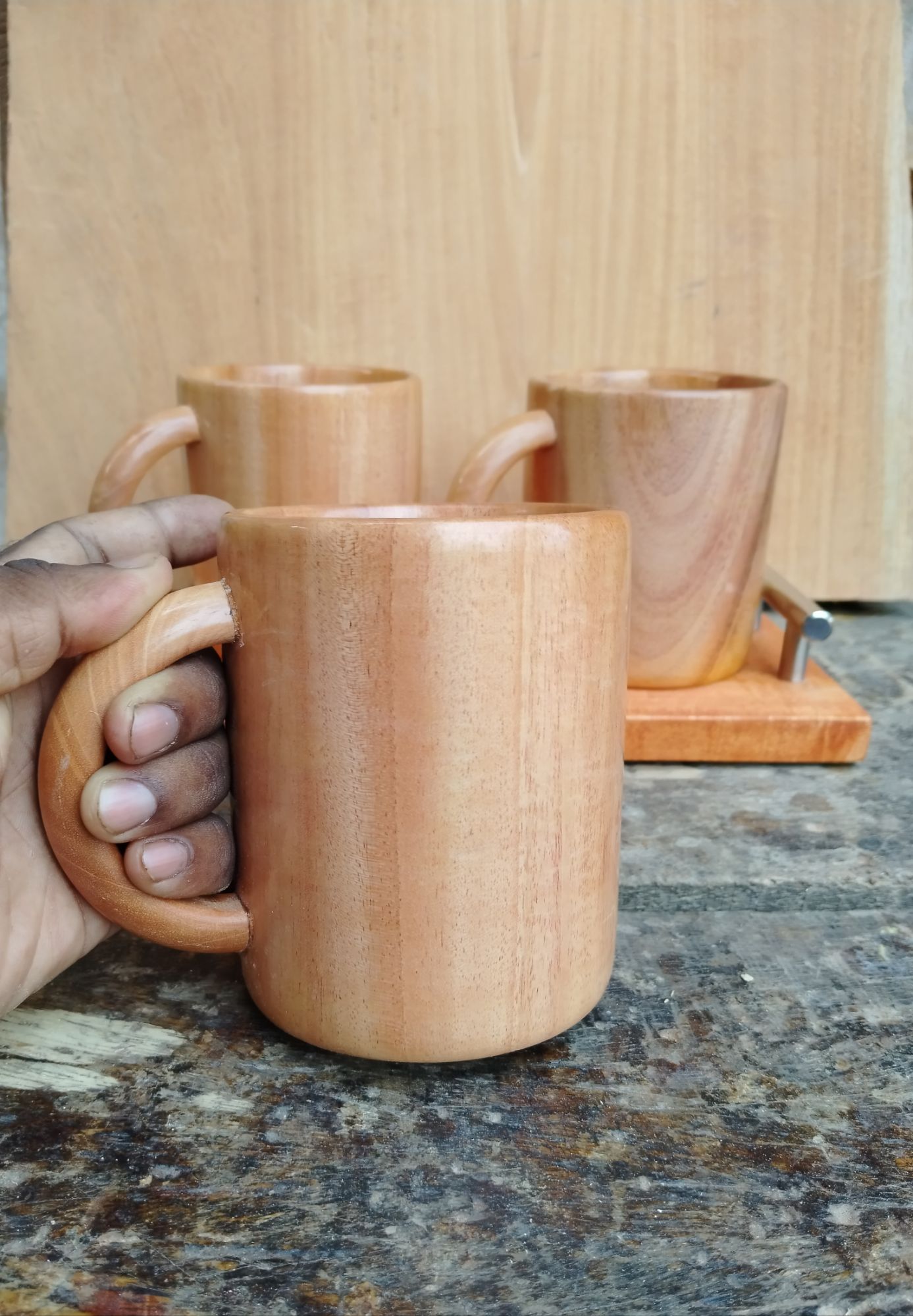 Picture of 250ml Japanese Style High Quality Handmade Unique Style Drinking Cup 1 PCS - Multicolor