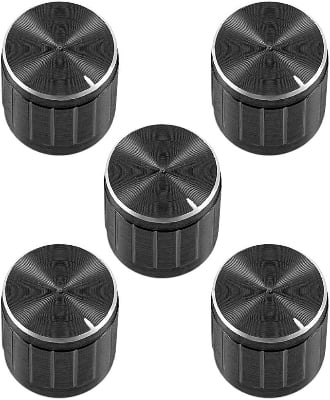 Picture of Rotary Control Knob for Potentiometer & Rotary Encoder-2pc(Black)