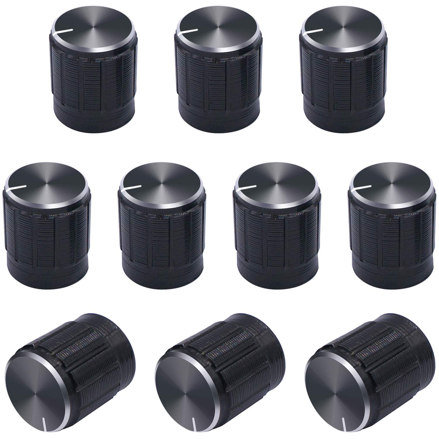 Picture of Rotary Control Knob for Potentiometer & Rotary Encoder-2pc(Black)