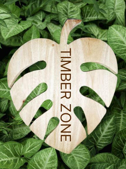 Picture of Leaf style High quality 100%Teak Cutting Board /Wall Decoration Wallmate/Tea Serving Tray - Multicolor