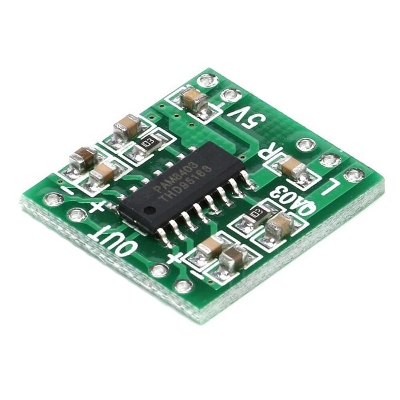 Picture of PAM8403 5V Mini Digital Audio Amplifier Board (3W+3W) - High Efficiency Stereo Module(Green)