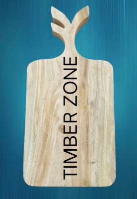 Picture of Custom Design Wooden Leaf Style High Quality Chopping Board ( Without Color ) - Multicolor