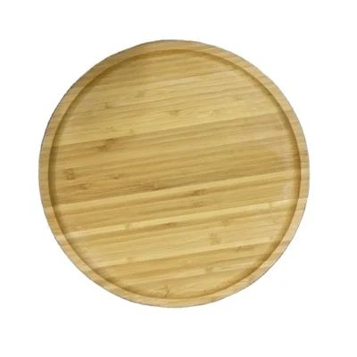 Picture of 14 inch Wooden  Charger Plate, Tray Modern And Luxury Charger Plate for Home Hotel Restaurant Wedding parties bulk Quantity wholesale - Multicolor