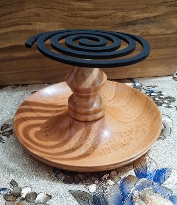 Picture of Eco Friendly High Quality Wooden Coil Holder Coil Stand for Restaurant Hotel Office and Home - Multicolor