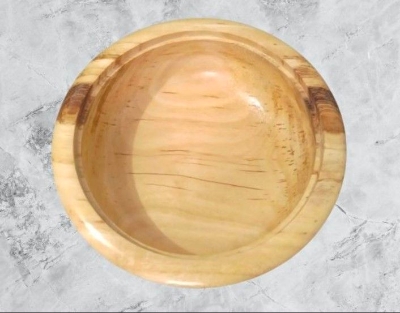 Picture of 1 pcs Classic Style Mehguni wood bowl kitchen storage bowl dry food containers dinner dishes vintage salad rice style tableware noodles bowl with lid - Multicolor