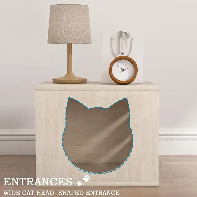 Picture of Wooden Cat home for Cat care - 4 kg
