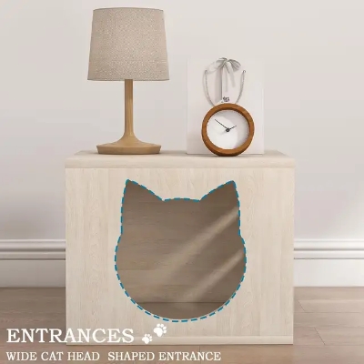 Picture of Wooden Cat home for Cat care - 4 kg