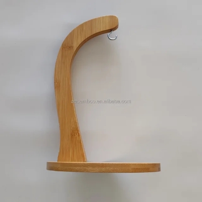 Picture of Wooden banana stand holder high quality wood for hotel, office and home - Multicolor