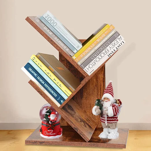 Picture of Kids Book Caddy with Shelf Rack Freestanding Children Bookcase Kids Bookshelf Storage with Shelf for Toddlers - Multicolor