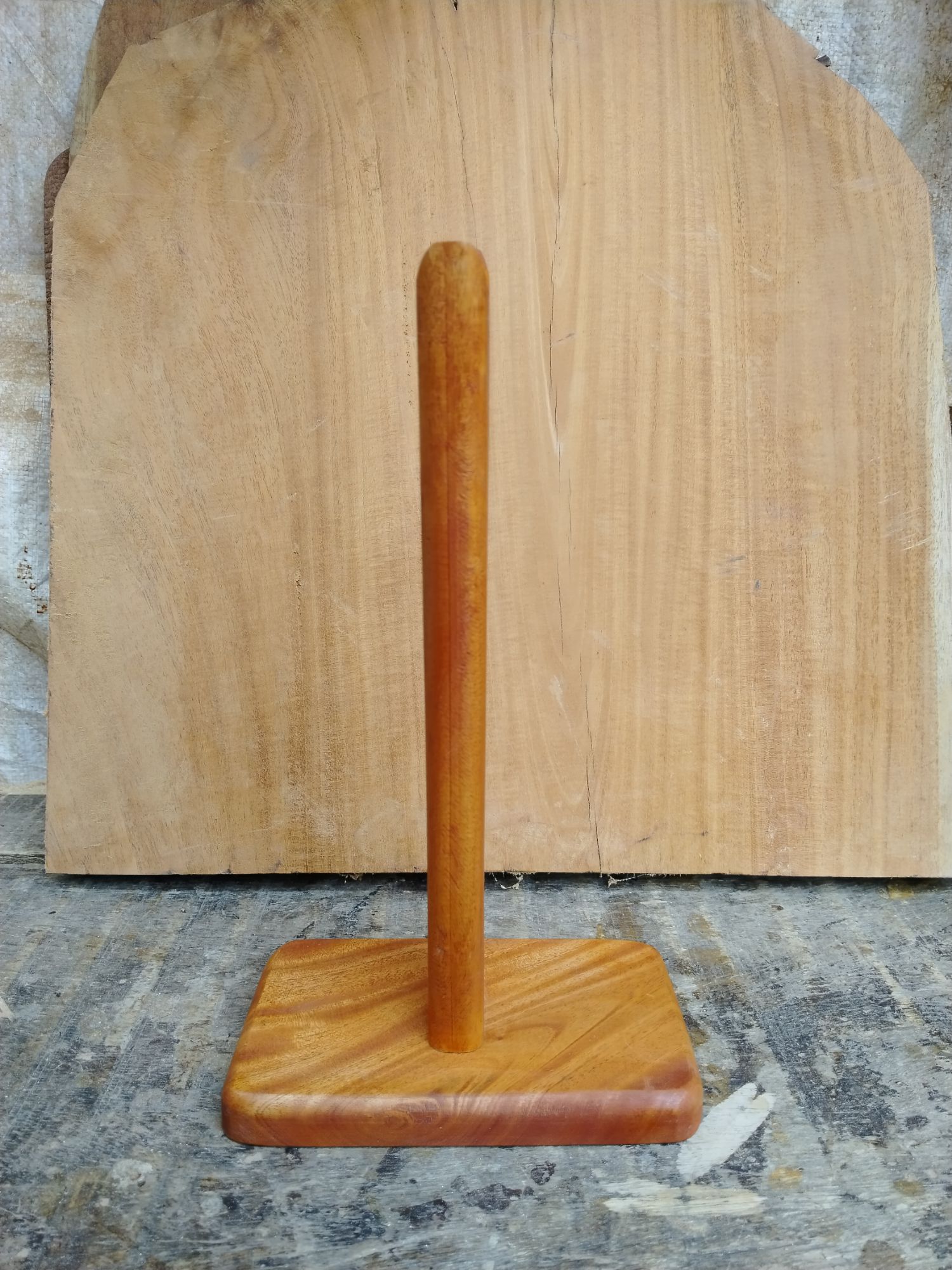 Picture of daily uses wooden headphone / earphone stand - Multicolor