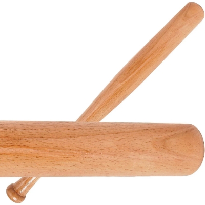 Picture of 28-Inch Mini Baseball Bats Wooden Craft Bats Perfect DIY Projects Painting Party Ball Sports Enthusiasts - Multicolor