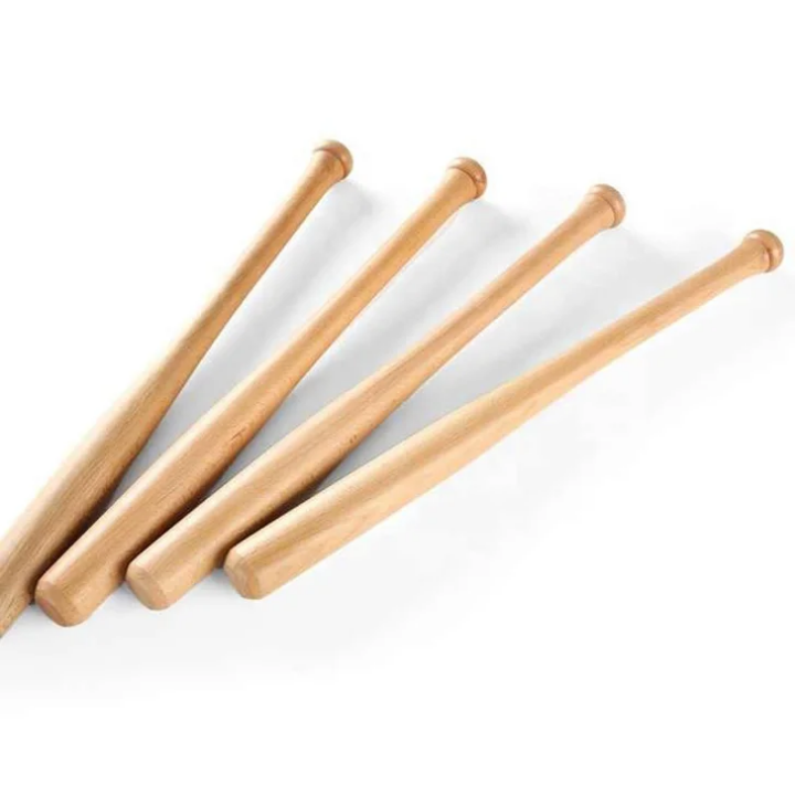 Picture of 28-Inch Mini Baseball Bats Wooden Craft Bats Perfect DIY Projects Painting Party Ball Sports Enthusiasts - Multicolor