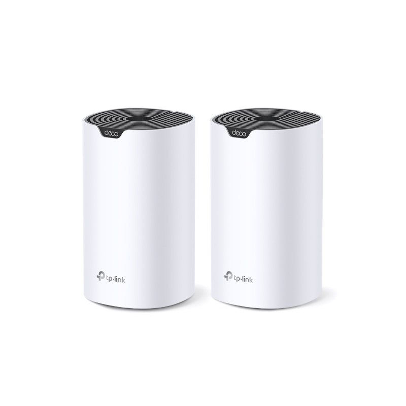 Picture of TP-Link Deco S7 AC1900 2 Pack Whole Home Mesh Wi-Fi System Smart Router 100 Device Capacity 1900 Mbps Dual-Band with Gigabit Ports