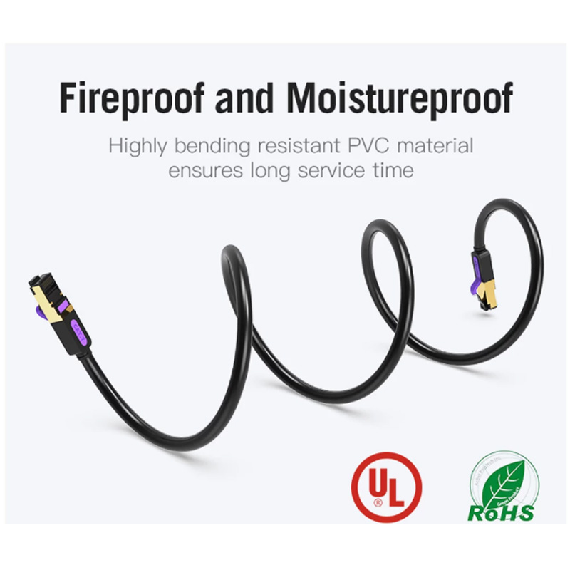 Picture of Vention Cat-7 3 Meter, Black Network Cable