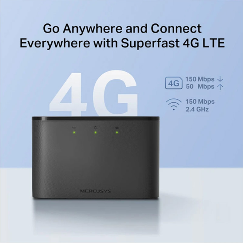 Picture of MERCUSYS MT110 150 Mbps 3G/4G Pocket Router