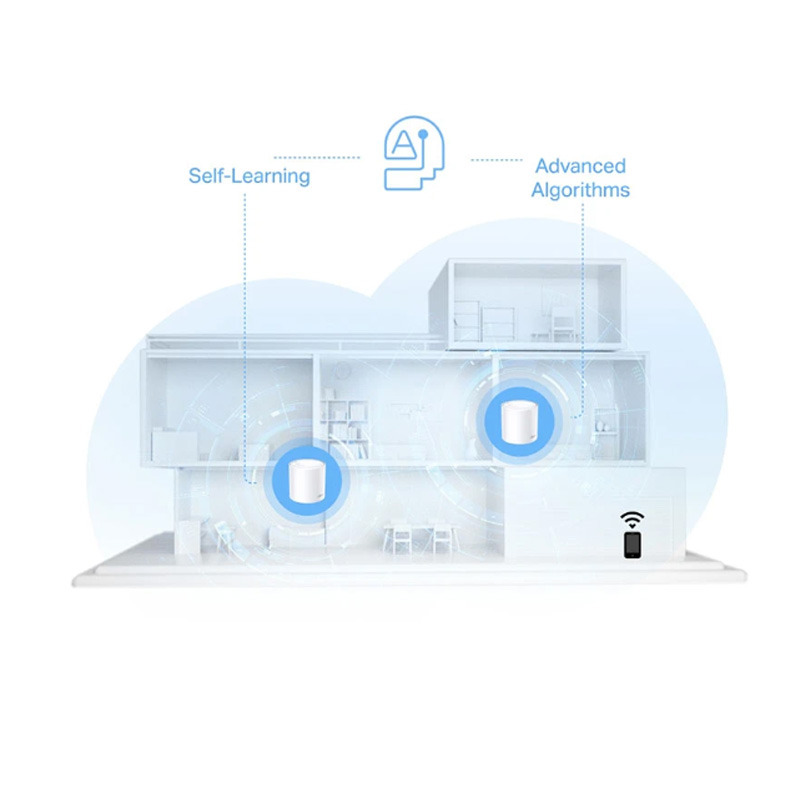 Picture of TP-Link Deco X10 AX1500 Mbps Gigabit Dual-Band Mesh Wi-Fi 6 System (2-Pack)