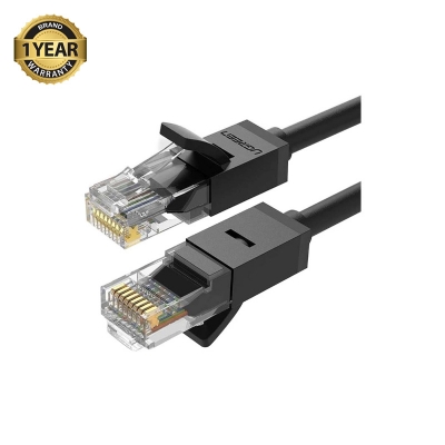 Picture of Ugreen NW102 (20158) Cat-6 U/UTP 0.5 Meter Black Network Cable # 20158, Patch Cord