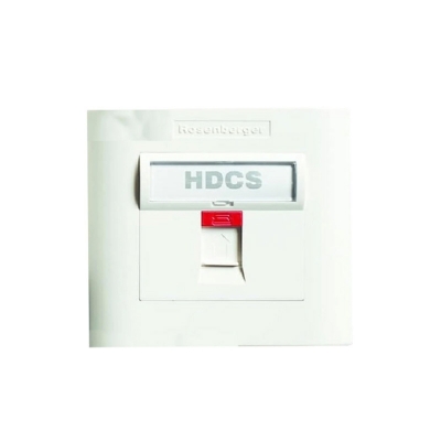 Picture of Rosenberger Plane White Face Plate (Single Port)
