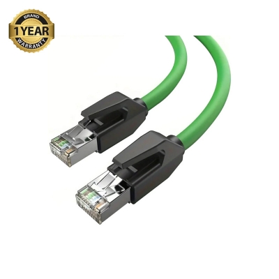 Picture of Vention IBPGJ Cat-6A SFTP, 5 Meter, Green Network Cable #IBPGJ Patch Cable