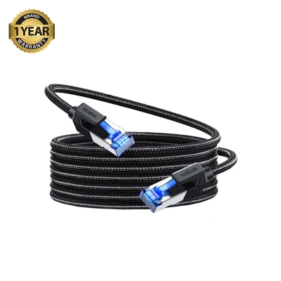 Picture of UGREEN NW153 (30795) Cat-8 F/FTP 10 Meter Black Network Cable #30795, Patch Cord