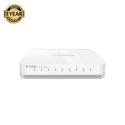 Picture of D-Link DGS-1008A Gigabit 8 Port Switch