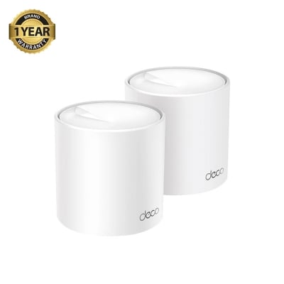 Picture of TP-Link Deco X50 AX3000 Mbps Gigabit Dual-Band Wi-Fi 6 System Network Router (2-Pack)