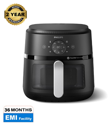 Picture of Philips NA230/00 Series, 1700W Digital XL Air Fryer, Rapid Air Circulation Cooks Evenly | 6.2 Liter (2 Year Official Warranty)