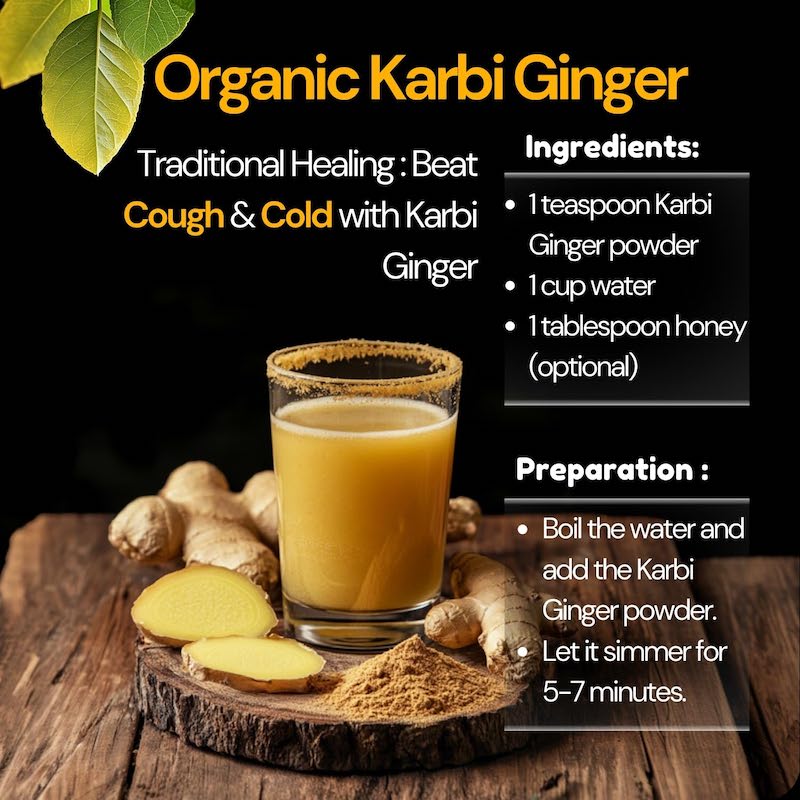 Picture of Organic karbi ginger powder -100gm
