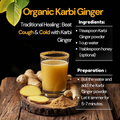 Picture of Organic karbi ginger powder -100gm