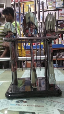 Picture of 24 Pieces Stainless Steel Cutlery set(Steel)