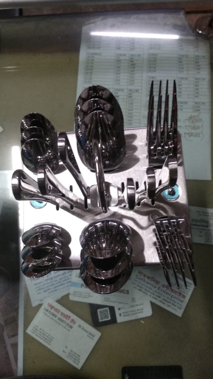 Picture of 24 Pieces Stainless Steel Cutlery set(Steel)