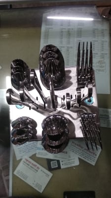 Picture of 24 Pieces Stainless Steel Cutlery set(Steel)
