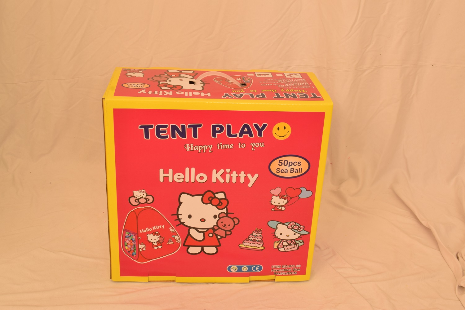 Picture of Hello Kitty Tent House 50 Balls (Multicolour)(Multicolor)