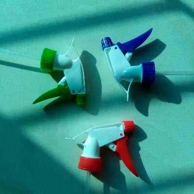Picture of Water Spray Nozzle Trigger with pipe for Bottle and Sprayer 10 PCS Sprayer MIXED COLOR(Multicolor)