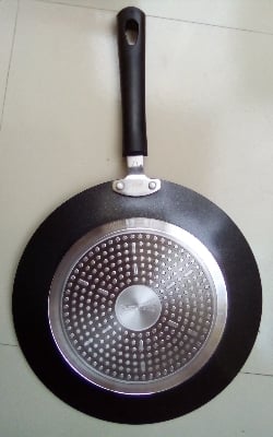 Picture of Prestiege Granite Coated Ruti Tawa 28CM (INDUCTION)(Grey)