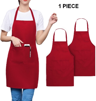 Picture of Kitchen Apron Size: 26X32 Inches (Mixed colors)(Multicolor)