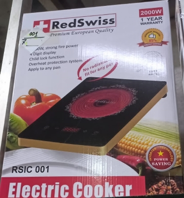 Picture of Redswiss electric cooker 2000 watt RSIC-001 for any pot (Inverter technology power saving)(Mixed)